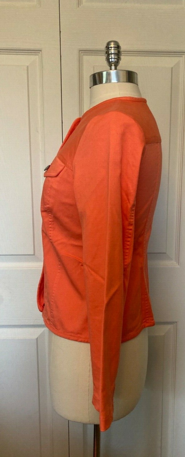 Pendleton Women's Orange Button Up Jacket 2 Pocke… - image 3