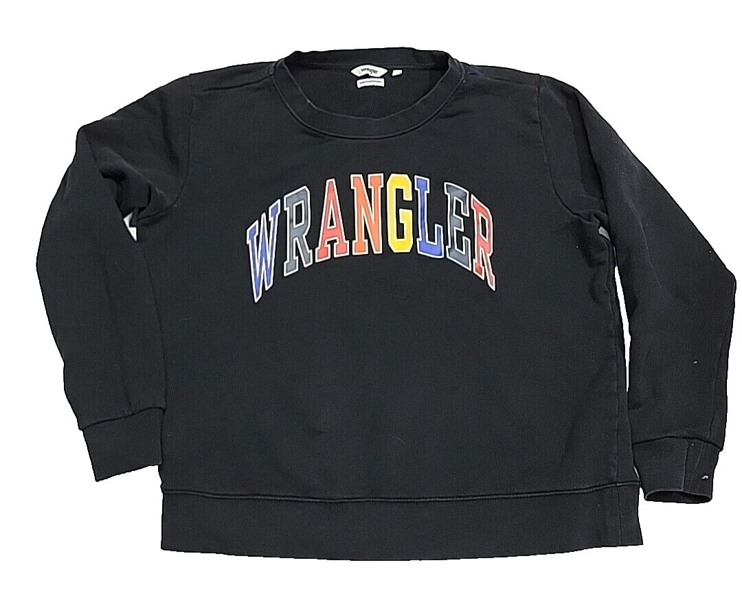 Moletons com capuz e moletons femininos Wrangler sólidos