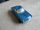 VINTAGE CORGI ROCKETS CAR CHROME BLUE MERCEDES 280 SL