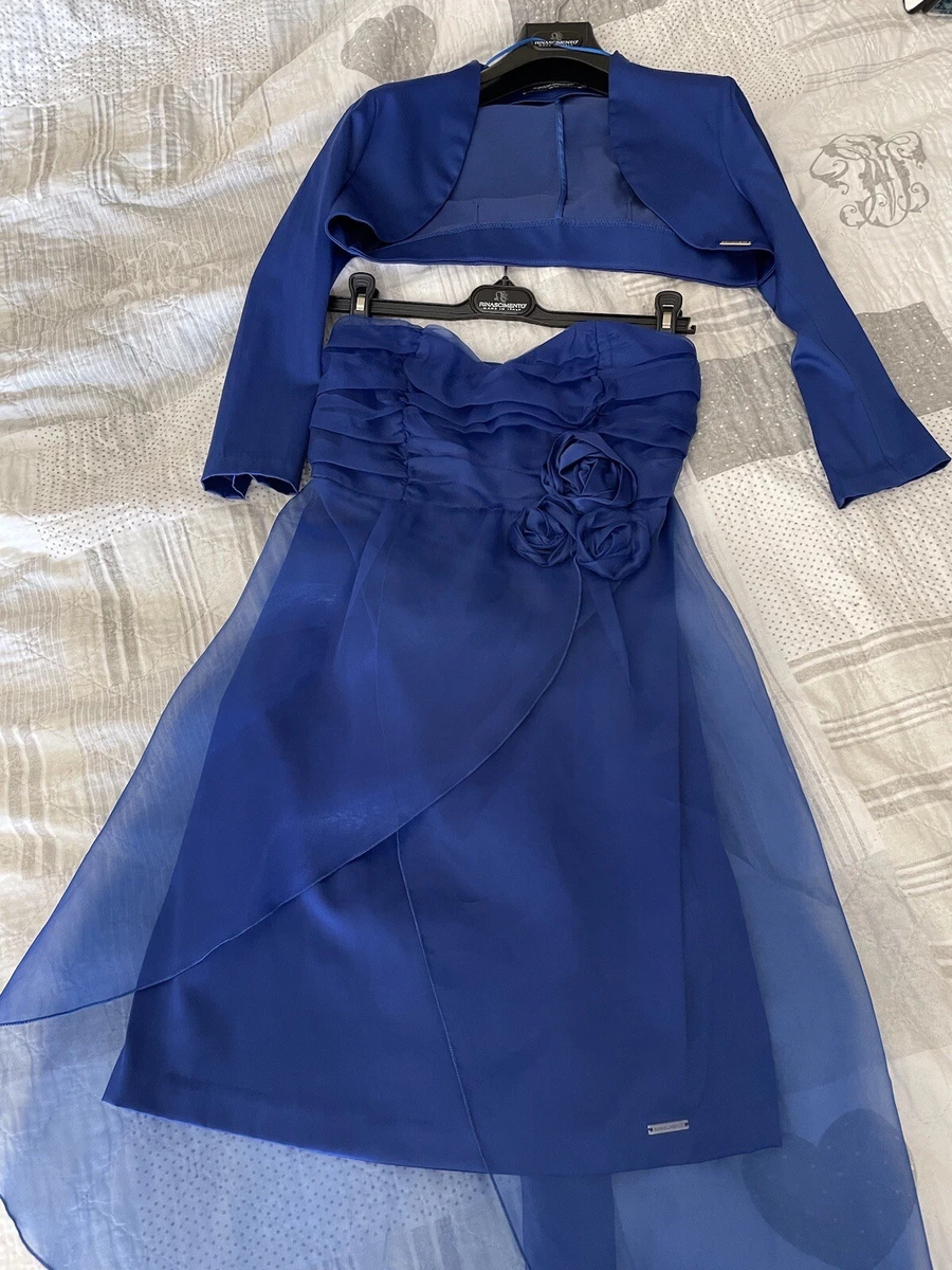 Vestito rinascimento deals blu elettrico