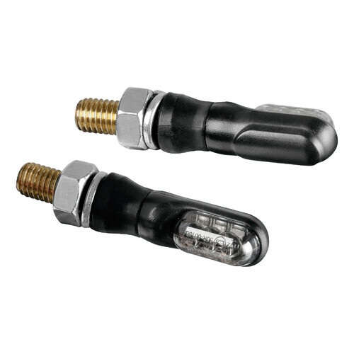 FRECCE LED MOTO NANO MICRO ULTRA PICCOLE COPPIA OMOLOGATE 12V LENTE FUME' - Imagen 1 de 3