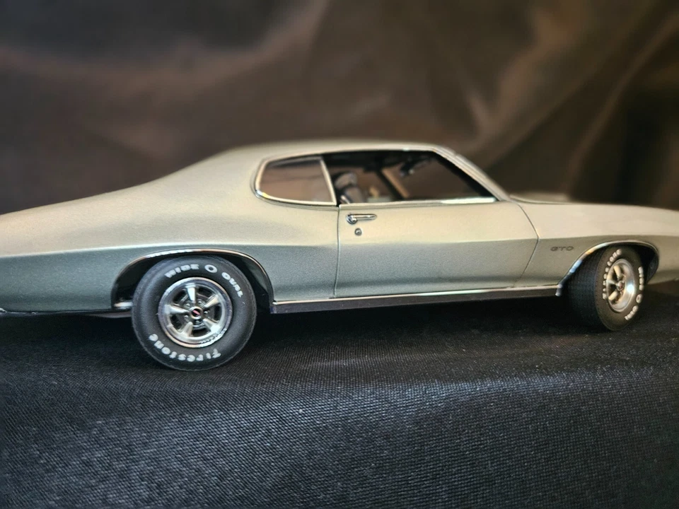 Pontiac GTO 1970 plateado escala 1:24 inv. #1283 Foto 4 de 4