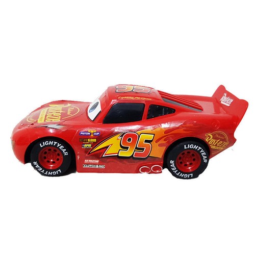 DISNEY PIXAR MCQUEEN RUSTEZE ELECTRIC RC RADIO REMOTE CONTROL RACING CAR KID TOY - Picture 3 of 7