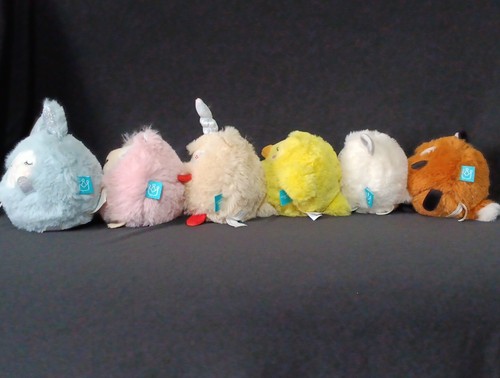 Manhattan Toy Plush Set Of 6 Round Squeez Meez Squishable Stuffed Animal - Picture 10 of 12