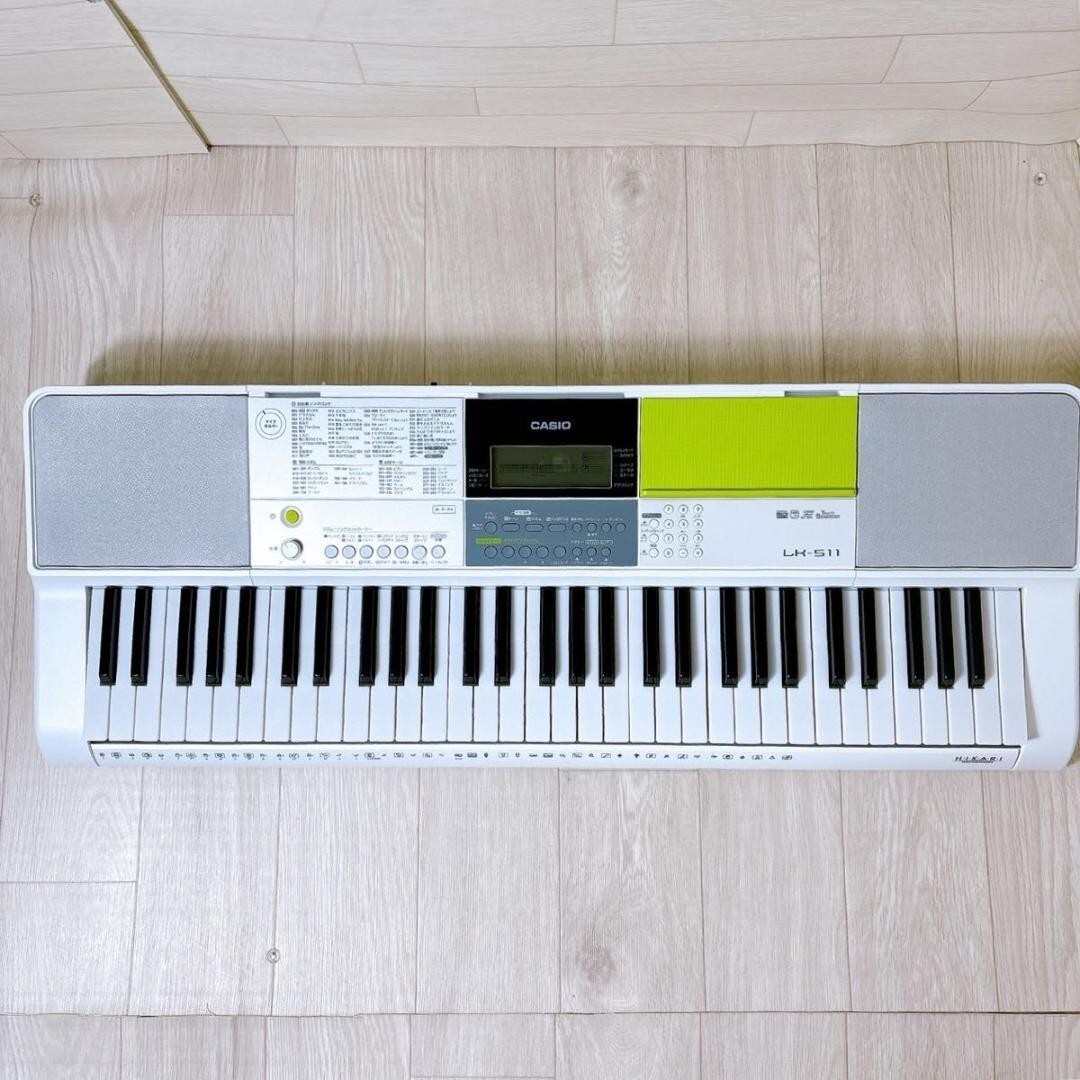 Casio Lk-511 Optical Navigation Electronic Keyboard 61 Keyboards 