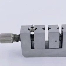 Steel Watch Part Vice Tool Holder Clamp for Watch Crown Repair Use Bench Drill