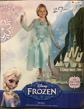 Disney Frozen Elsa Costume Sz 4-6x