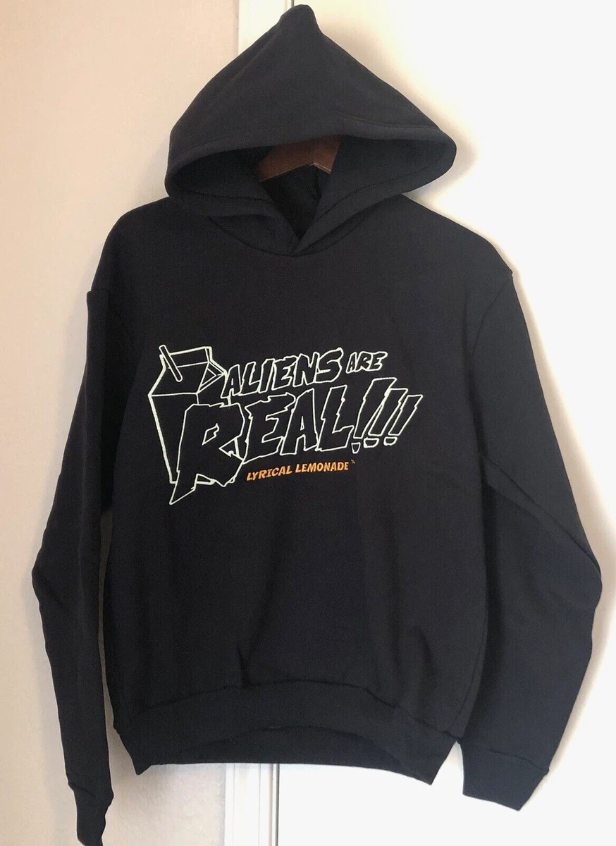 Lyrical Lemonade Hoodie Medium Black Authentic Cole Bennett Drop