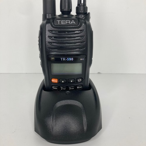 Radio comercial portátil TERA TR-590 doble banda VHF/UHF 200 canales - Imagen 10 de 10