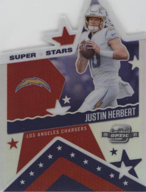 2021 Panini Contenders Optic Justin Herbert #SS-JHE - 1 of 2