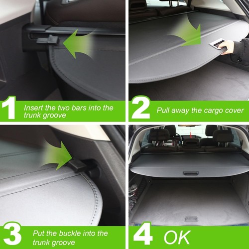 Trunk Cargo Cover for Honda CRV CR-V 2023 2024 2025 Security Shade Accessories - Picture 6 of 7