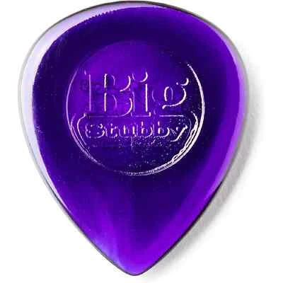 Jim Dunlop Lexan Big Stubby Picks 3,0 mm - 6er-Pack JD475P3.0