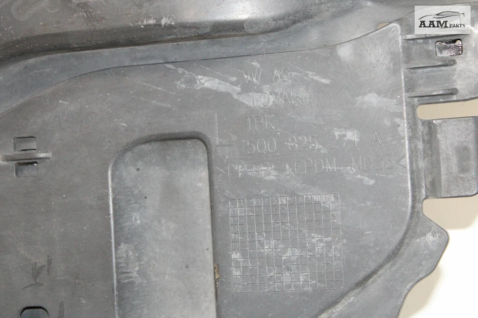 2015-2020 AUDI A3 QUATTRO DRIVER SIDE UNDERBODY COVER SPLASH SHIELD GUARD OEM - Image 3 of 4