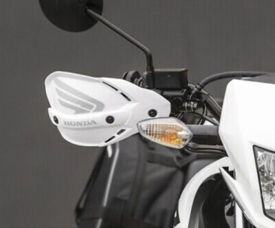 【HEROCROSS】正規品 バズ・ライトイヤー HMF#092 パールホワイト 2023-2024 OE Honda XR150L White Hand Guard Deflectors Pair 0SP17