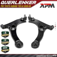 2x Querlenker Radaufhängung Vorne Links Rechts für Toyota Avensis T25 Bj 03-08