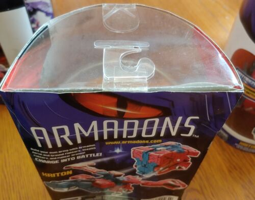 ARMADONS Ground Fighter Panther Kriton Transforming Battle giocattolo nuovo/scatola danneggiata - Foto 3 di 7