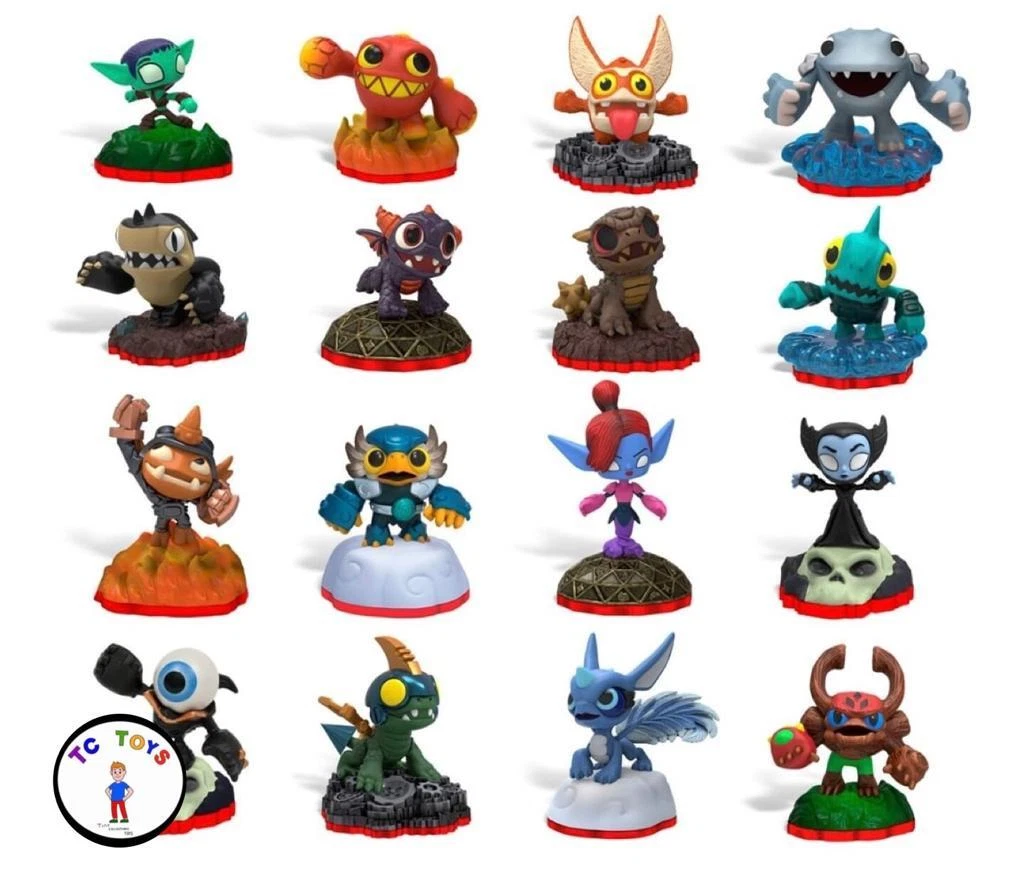 SKYLANDERS TRAP TEAM [S4] Mini Trap Figures. Make Your Selection Here.