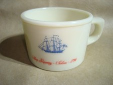 Vintage OLD SPICE Shaving Mug Ship Recovery Salem Shulton, ENGLAND - 2