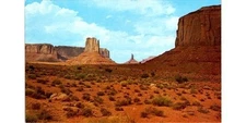 1960s Sedona Bradshaw Color Photo: Monument Valley AZ/UT Postcard S 47121