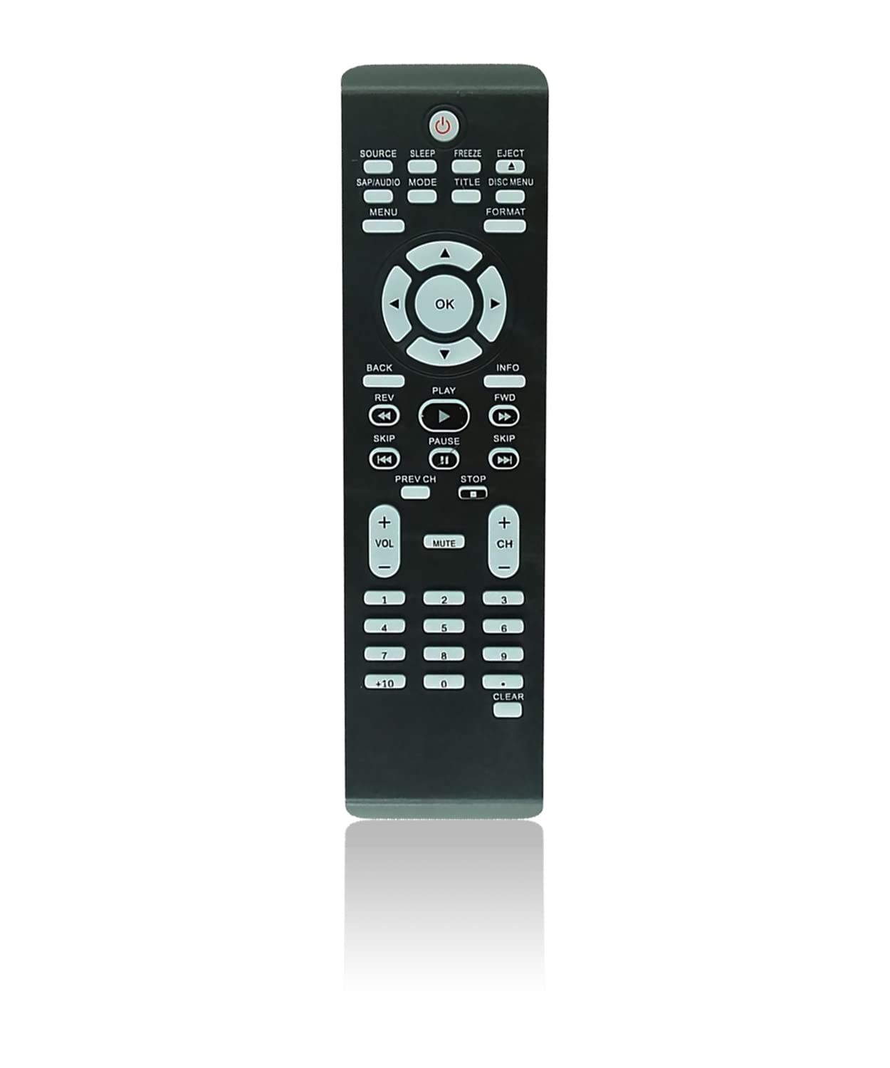 Control For Magnavox Lcd Hd Tv Dvd Combo 19md359b/f7 Nf800ud