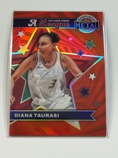 2025 Leaf Metal Women Of Sport League Of Her Own Orange Prsm #4 Diana Taurasi /7