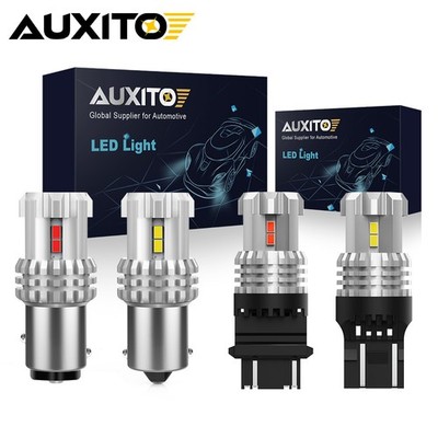 AUXITO 7443 7440 LED TURN SIGNAL LIGHT BULBS ANTI HYPER FLASH SUPER BRIGHT WHITE