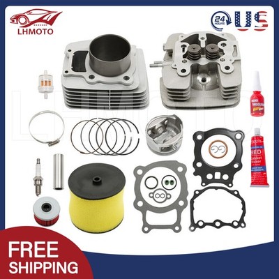 Cylinder Head Piston Kit For 2000-2006 Honda Rancher Trx350 TRX 350