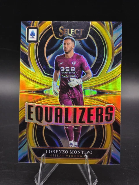 2025-26 Panini Select Serie A Lorenzo Montipo Equalizers Gold /10 Verona #14