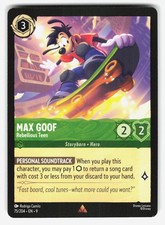Max Goof - Chart Topper #230 Prices | Lorcana Fabled | Lorcana Cards