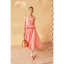 Ulla Johnson Anastasia Cotton Dahlia Dress, Size 4, $950 NEW, 674