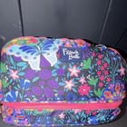 French Bull Floral Butterfly Makeup Bag Multicolor Zipper Cosmetic Case — photo 1