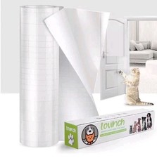 Anti Cat Scratch Furniture Protector, Single-Sided Sticky Couch, Clear, Peel Off