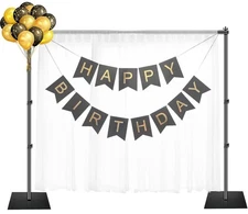 EMART Backdrop Stand, 6.5x10 ft Adjustable Kit 