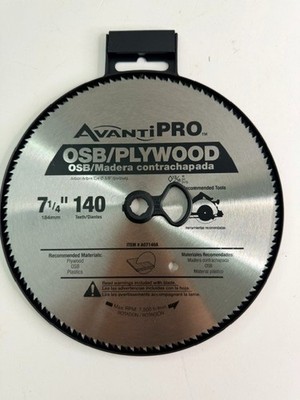 Avanti 7-1/4'' 140 Teeth Circular Saw Blade A07140A #653