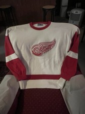 Original Six Detroit Red Wings Jersey - Replica of Vintage 1940’s & 50’s Jersey