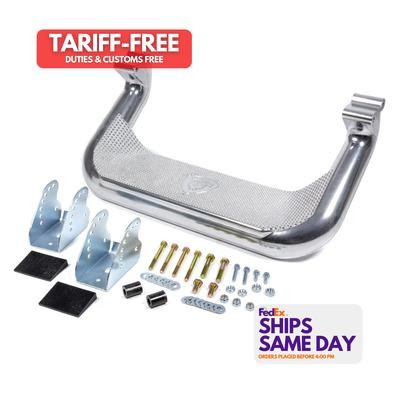 Carr 124032-1, One Super Hoop Multi Mount Step Polished Single Aluminum Performa - Picture 1 of 9