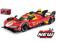 Burago 1/43 Ferrari 499P 50 Winner Le Mans 2024 Fire Statisches Modell Diecast
