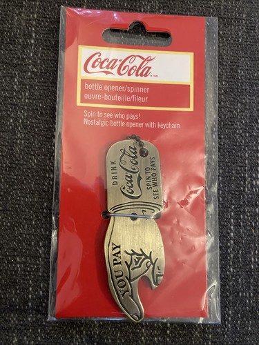 New Coca Cola Spinner Bottle Opener - Picture 3 of 4