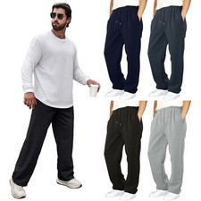 Mens Both Pocket Zip  Joggers for  Branded Trousers Sweatpants