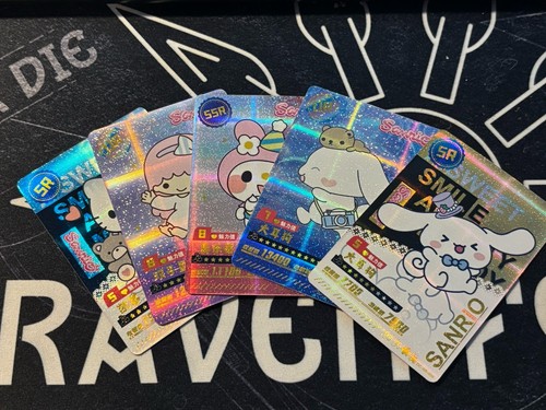 Sanrio Ban Dai Trading Cards - 6 Packs Unopened - Picture 2 of 2