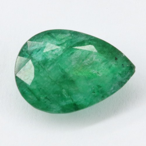 Natural Green Emerald Colombian 7.50 CT Flawless Pear Cut Loose Gemstone - Picture 5 of 7