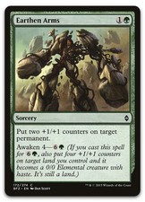 Earthen Arms #172 (NM) Battle for Zendikar BFZ Magic MTG