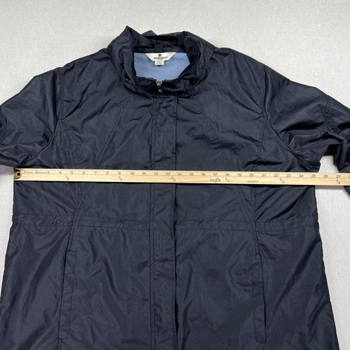 Woolrich Giacca Uomo 2XL Nero con Cappuccio Parka Leggero Cappotto Impermeabile Trek - Foto 16 di 20