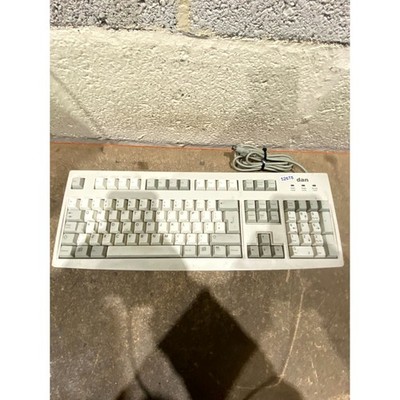 Vintage Cherry RS 6000 Tastatur weiß kabelgebunden PS/2 Quiet Keys QWERTY (Standard) für PC