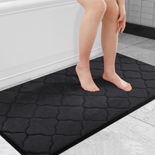 OLANLY Memory Foam Bath Mat Rug 47x24, Ultra Soft and Absorbent Bathroom Rugs...