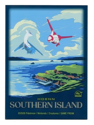 Explore Pokemon HOENN REGION Individual Card Sleeve Pokemon Center Original