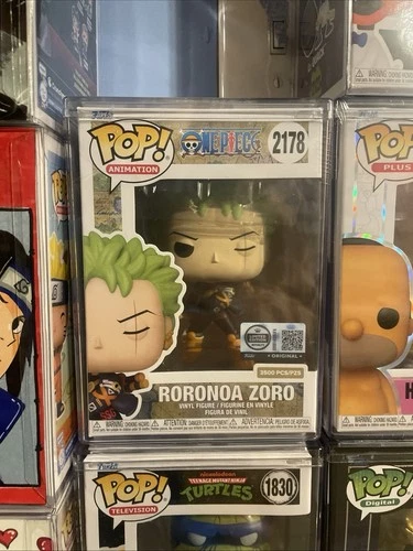 🔥 Funko Pop! One Piece Roronoa Zoro Hot Topic #2178 LE 3500 Worldwide *INSURED