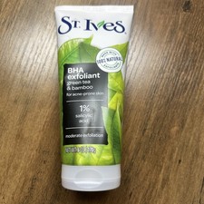 St Ives Blackhead Clearing Exfoliating Face Scrub   Green Tea  Bamboo 6 oz New