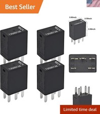Automotive Relay 13500128 35A 5-Pin 12V for GM Vehicles Pack of 4