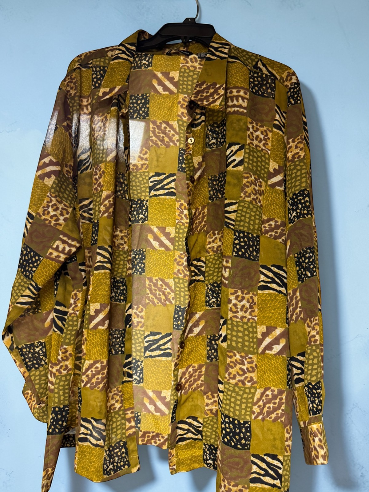 Club Z Collection Design Animal Print Patchwork B… - image 7